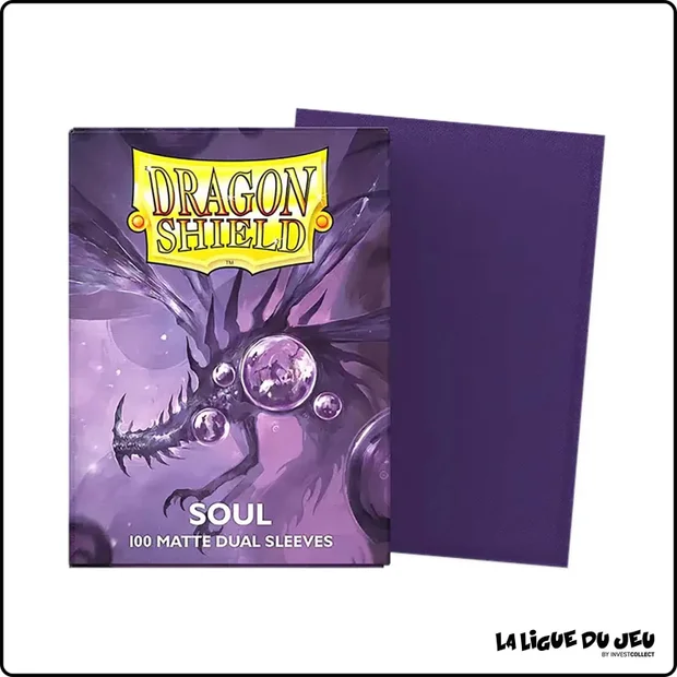 Sleeve - Dragon Shield - Protèges Cartes Dual Matte - Format Standard - Soul - par 100
