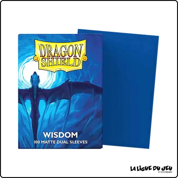 Sleeve - Dragon Shield - Protèges Cartes Dual Matte - Format Standard - Wisdom - par 100