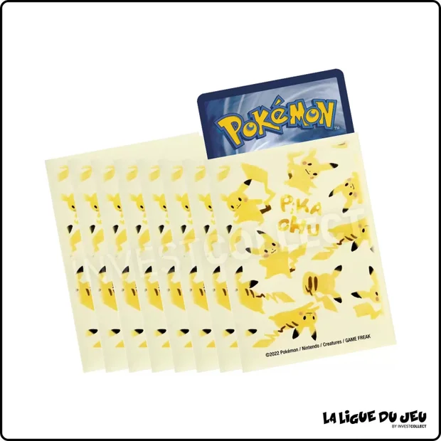 Sleeve - Pokemon Center - Intégral Pikachu - Scellé - par 65