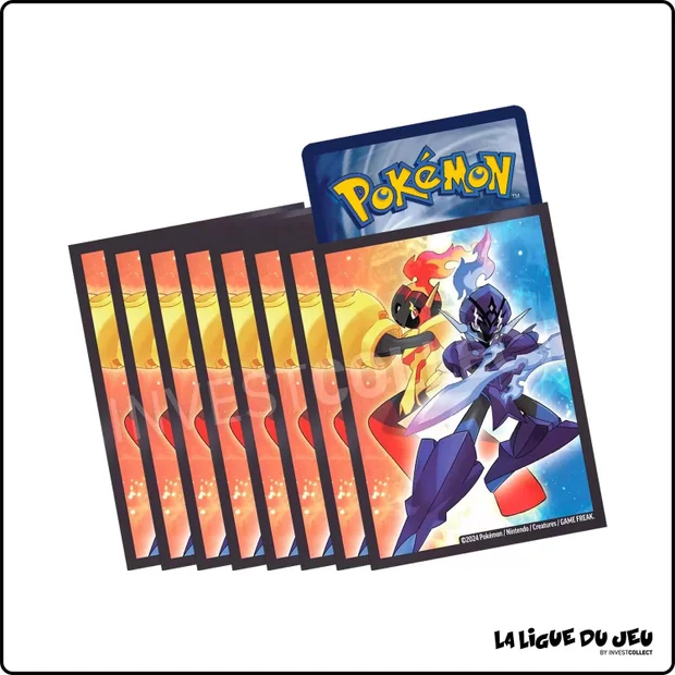 Sleeve - Pokemon - Collection Premium Carmadura ex - Carmadura & Malvalame - Scellé - par 65