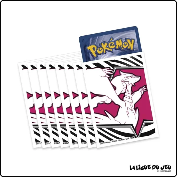 Sleeve - Pokemon - ETB - EV10.5 - Flamme Blanche - Reshiram - Scellé - par 65