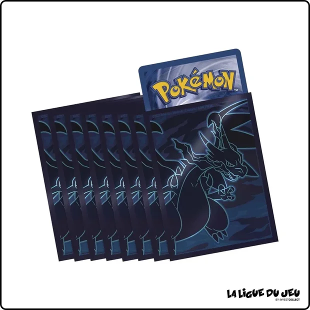 Sleeve - Pokemon - ETB - ME02 - Flammes Fantasmagoriques - Méga-Dracaufeu X - Scellé - par 65