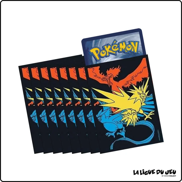 Sleeve - Pokemon - ETB - SL11.5 - Destinées Occultes - Sulfura, Electhor & Artikodin - Scellé - par 65