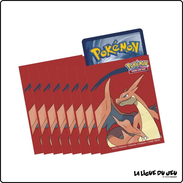 Sleeve - Pokemon - Ultra PRO - Format Standard - Méga-Dracaufeu Y - par 65