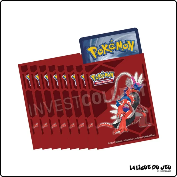 Sleeve - Pokemon - Ultra PRO - Protèges Cartes - Format Standard - Koraidon - par 65