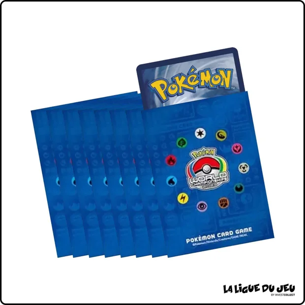 Sleeve - Pokemon - World Championship 2023 Yokohama Deck - Scellé - par 64