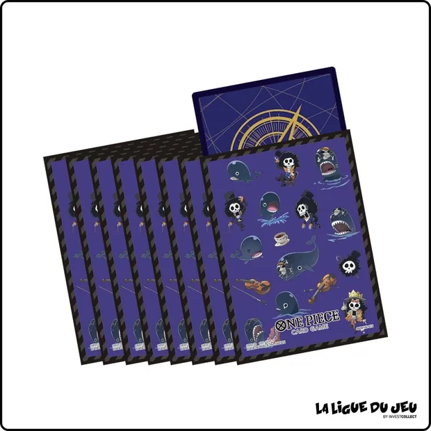 Sleeve - Protèges Cartes - Format Standard - One Piece - Brook & Laboon - par 70