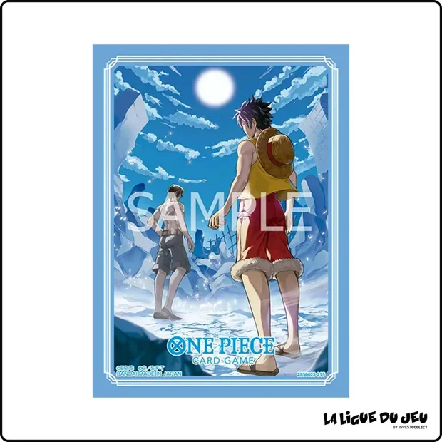 Sleeve - Protèges Cartes - Format Standard - One Piece - Luffy & Ace - par 70