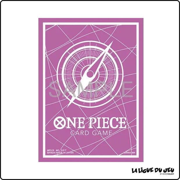 Sleeve - Protèges Cartes - Format Standard - One Piece - Violet - par 70