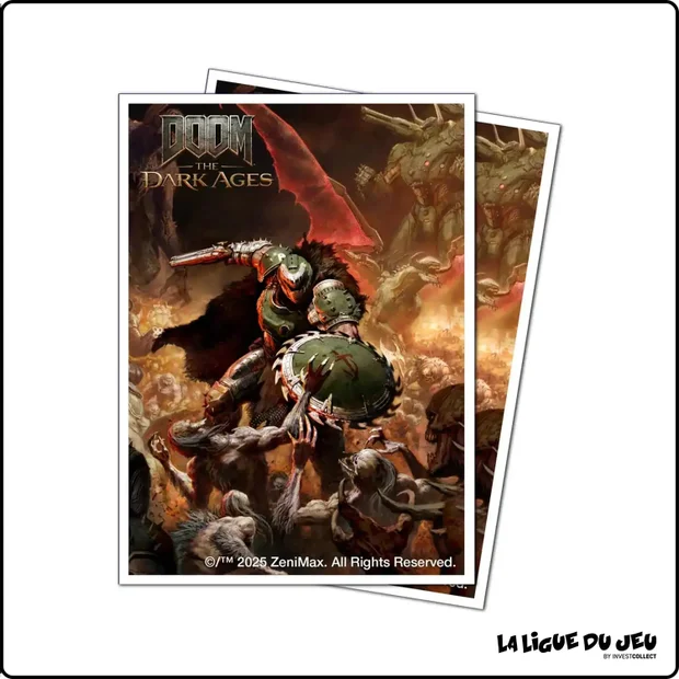 Sleeve - Ultra Pro - Apex - Format Standard - Doom The Dark Ages - Onslaught - par 105