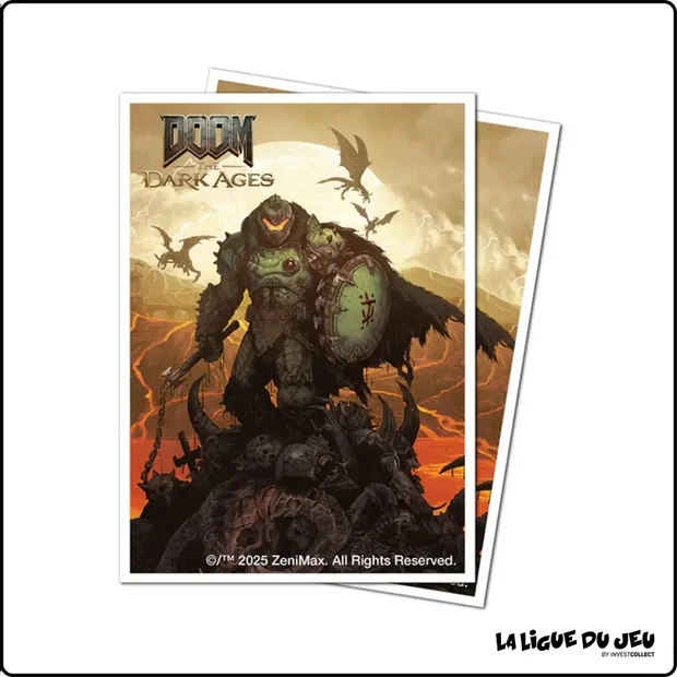 Sleeve - Ultra Pro - Apex - Format Standard - Doom The Dark Ages - Wrath - par 105