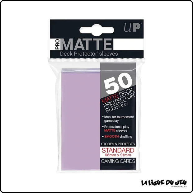Sleeve - Ultra PRO - Protèges Cartes - Format Standard - Lilac Matte - par 50