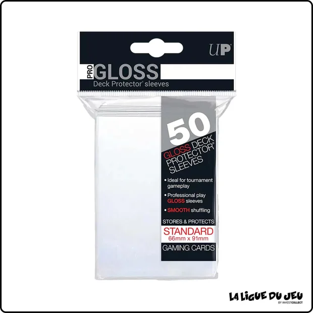 Sleeve - Ultra PRO - Protèges Cartes - Format Standard - Transparent - par 50