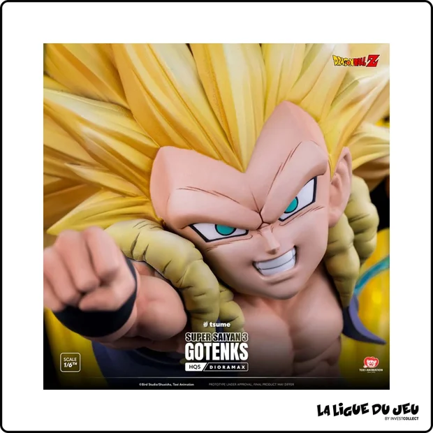 Statue - Tsume - Dragon Ball Z - Super Saiyan 3 Gotenks - HQS Dioramax