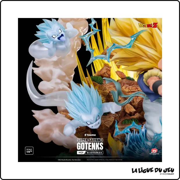 Statue - Tsume - Dragon Ball Z - Super Saiyan 3 Gotenks - HQS Dioramax