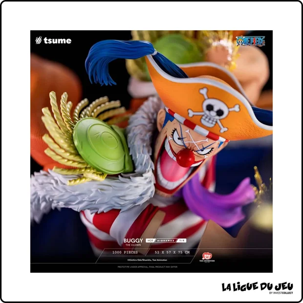 Statue - Tsume - One Piece - Buggy The Clown - HQS Dioramax