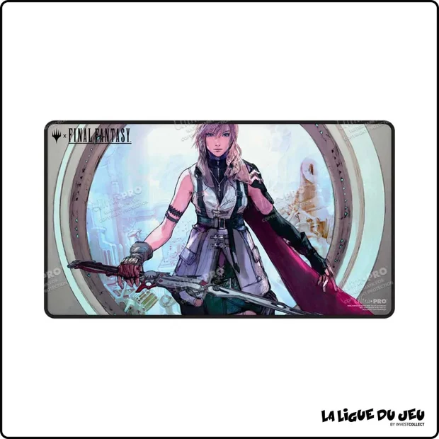 Tapis - Magic the Gathering - Playmat - Black Stitched - Final Fantasy - Lightning, Army of One