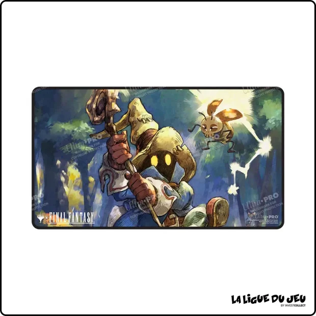 Tapis - Magic the Gathering - Playmat - Black Stitched - Final Fantasy - Vivi Ornitier