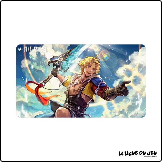 Tapis - Magic the Gathering - Playmat - Final Fantasy - Tidus, Yuna's Guardian