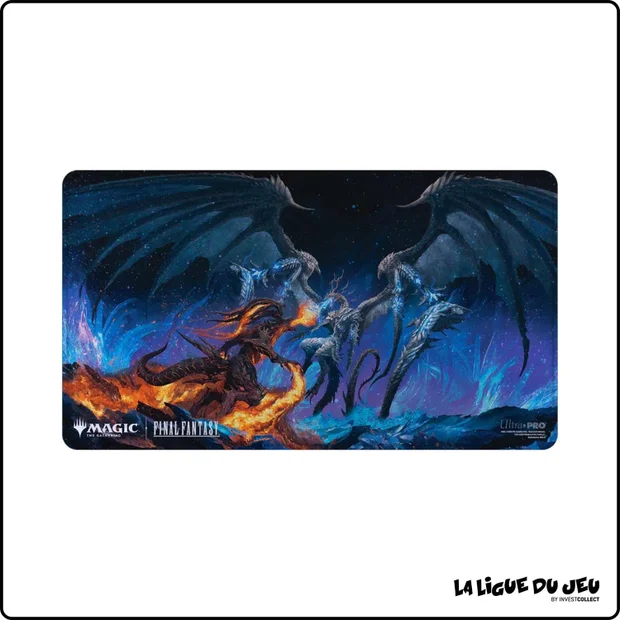 Tapis - Magic the Gathering - Playmat - Holofoil - Final Fantasy - Bahamut and Ifrit