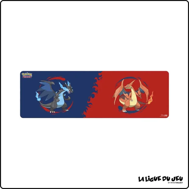 Tapis - Pokémon - Tapis Pour 8 Joueurs - Méga Dracaufeu X & Méga Dracaufeu Y - Playmat