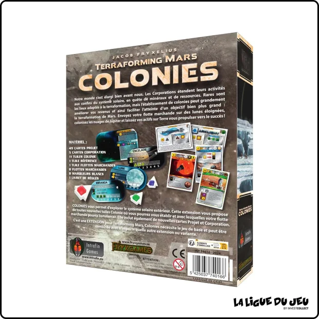 Terraforming Mars - Extension : Colonies