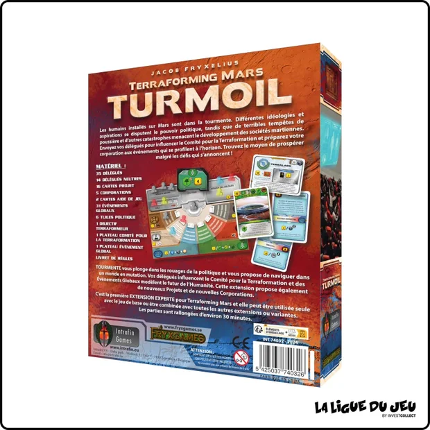 Terraforming Mars - Extension : Turmoil