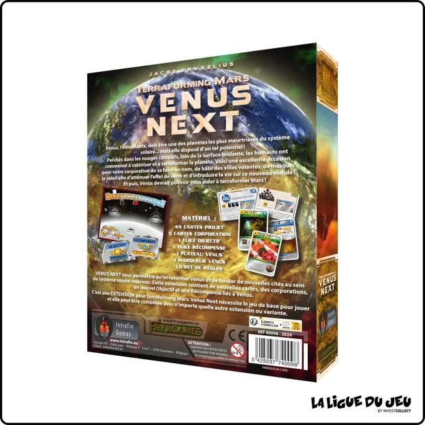 Terraforming Mars - Extension : Venus Next