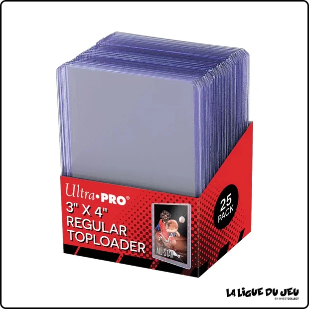 Top Loader - Ultra Pro - Protèges Cartes - Transparent - par 25