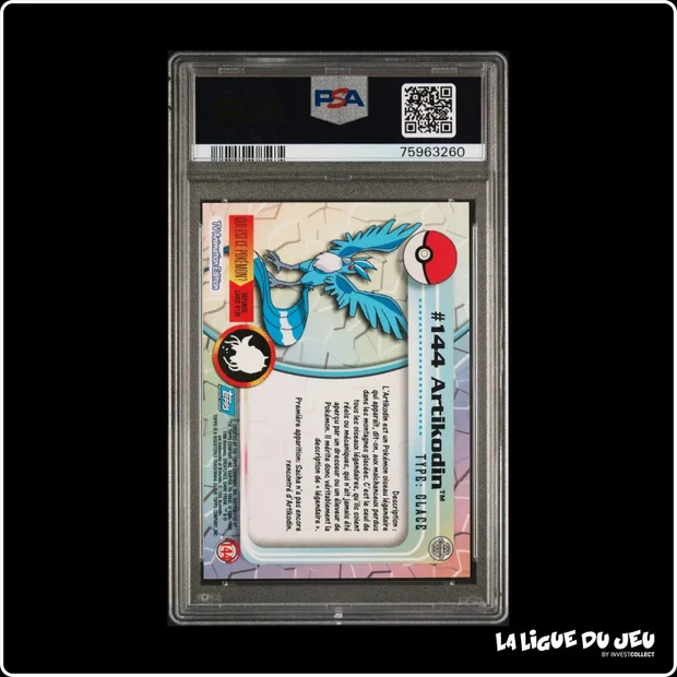 Topps - Pokemon - TV Animation - Artikodin - 144 - PSA 10 - Français