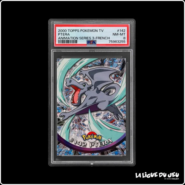 Topps - Pokemon - TV Animation - Ptera - PSA 8 - Français