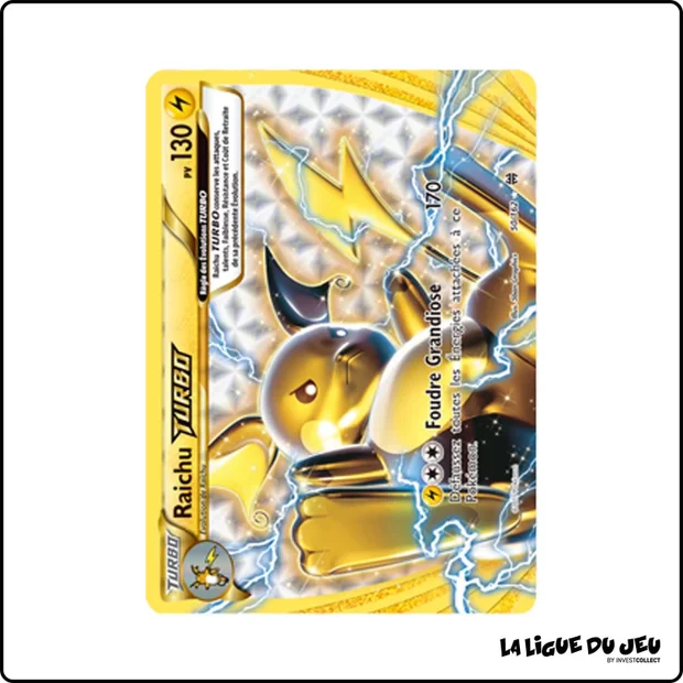 Turbo - Pokemon - Impulsion Turbo - Raichu TURBO 50/162