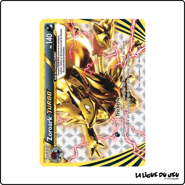 Turbo - Pokemon - Impulsion Turbo - Zoroark TURBO 92/162