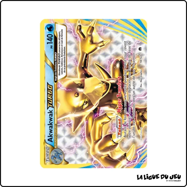 Turbo - Pokemon - Rupture Turbo - Akwakwak TURBO 18/122
