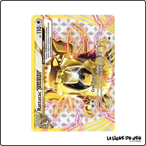Turbo - Pokemon - Rupture Turbo - Rattatac TURBO 89/122