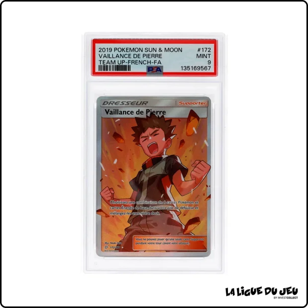 Ultra - Dresseur - Duo de Choc - Vaillance de Pierre - 172/181 - PSA 9 - Français