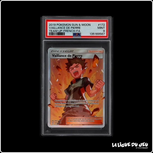 Ultra - Dresseur - Duo de Choc - Vaillance de Pierre - 172/181 - PSA 9 - Français