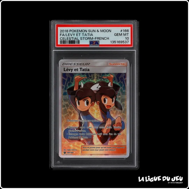 Ultra - Dresseur - Tempête Céleste - Lévy et Tatia - 166/168 - PSA 10 - Français