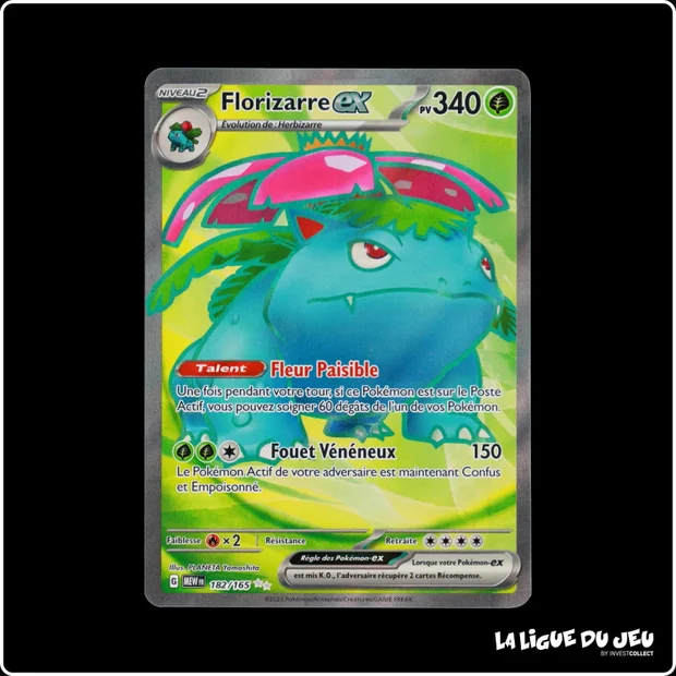 Ultra - Pokemon - 151 - Florizarre-ex 182/165