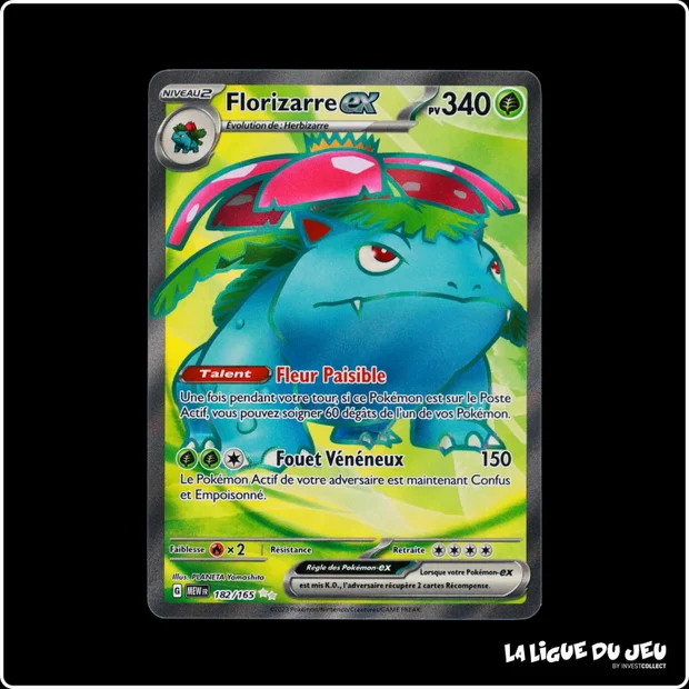 Ultra - Pokemon - 151 - Florizarre-ex 182/165