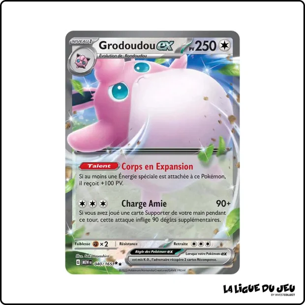 Ultra - Pokemon - 151 - Grodoudou-ex 40/165