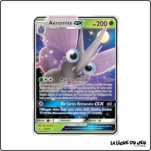 Ultra - Pokemon - Alliance Infaillible - Aéromite GX 12/214