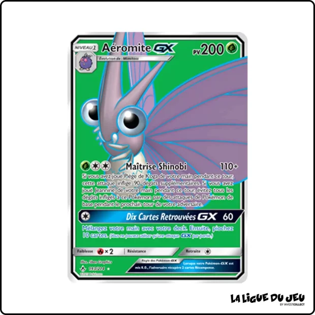 Ultra - Pokemon - Alliance Infaillible - Aéromite GX 193/214