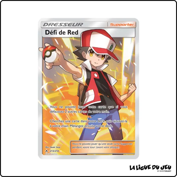 Ultra - Pokemon - Alliance Infaillible - Défi de Red 213/214