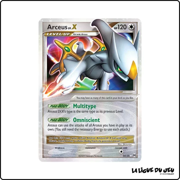 Ultra - Pokemon - Arceus - Arceus LV.X 94/99