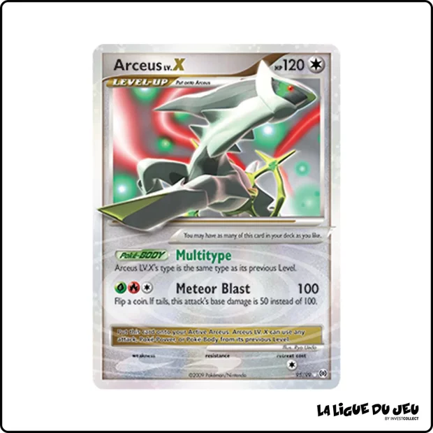 Ultra - Pokemon - Arceus - Arceus LV.X 95/99