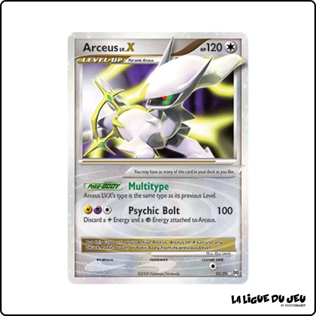 Ultra - Pokemon - Arceus - Arceus LV.X 96/99
