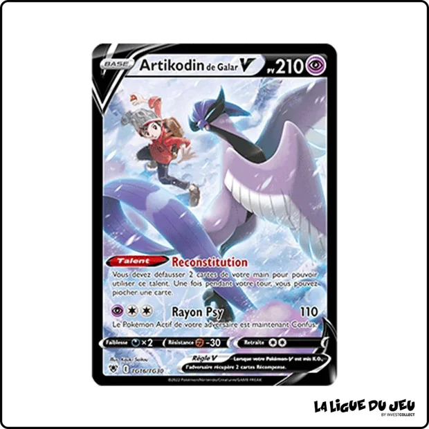 Ultra - Pokemon - Astres Radieux - Artikodin de Galar V TG16/TG30