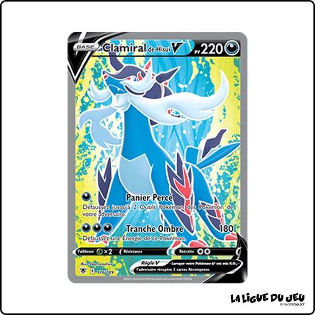 Ultra - Pokemon - Astres Radieux - Clamiral de Hisui V 176/189