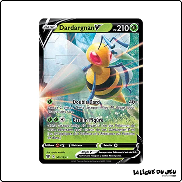 Ultra - Pokemon - Astres Radieux - Dardargnan V 1/189
